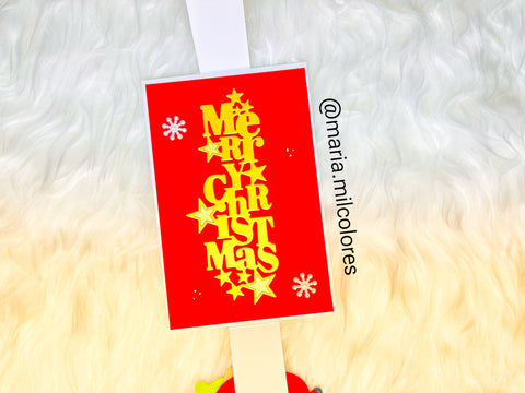Inlovearts "MERRY CHRISTMAS" Word Cutting Dies