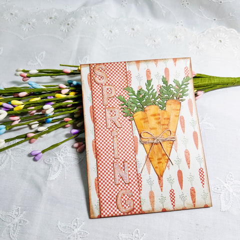 Inlovearts Carrot Bouquet Cutting Dies