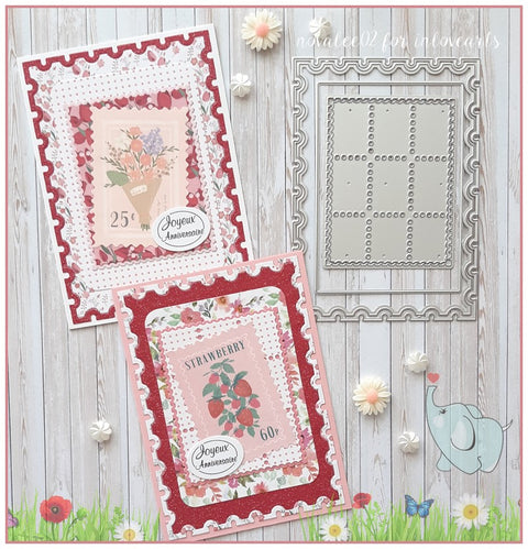 Inlovearts Stamp Background Board Cutting Dies