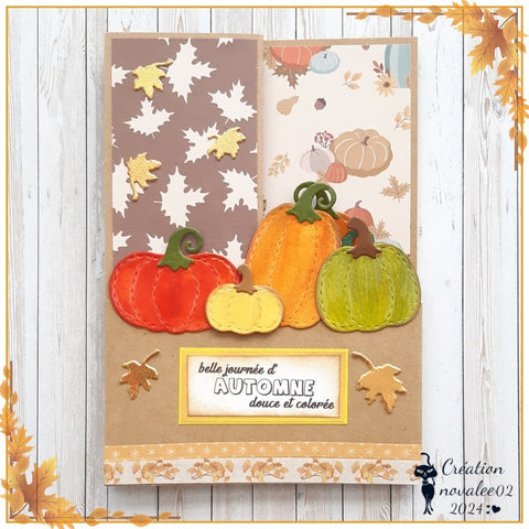 Inlovearts Three Different Pumpkins Cutting Dies