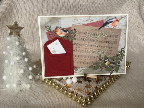 Inlovearts Autumn Theme Mailbox Cutting Dies