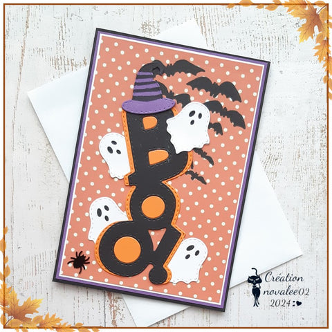 Inlovearts "BOO" and Little Ghost Cutting Dies