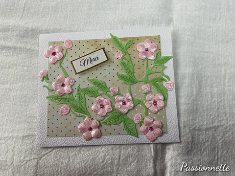 Inlovearts Blooming Peach Blossom Cutting Dies