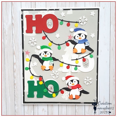 Inlovearts HO Penguin Cutting Dies