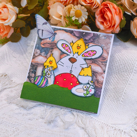 Inlovearts Rabbit and Chicken Cutting Dies