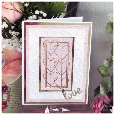 Inlovearts Hearts String Metal Cutting Dies