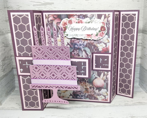 Inlovearts Birthday Cake Cutting Dies