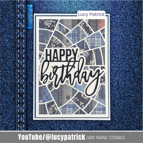 Inlovearts Shattered Pieces Background Board Cutting Dies