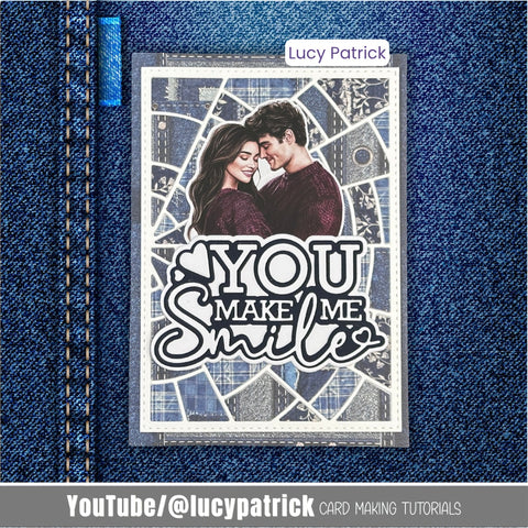 Inlovearts Shattered Pieces Background Board Cutting Dies