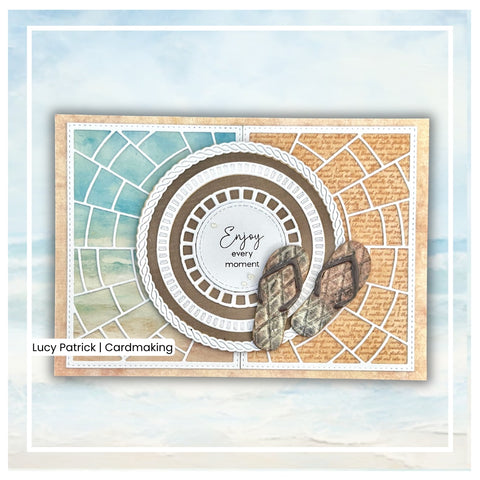 Stackable Spiral Pattern Circle Nesting Frame Dies