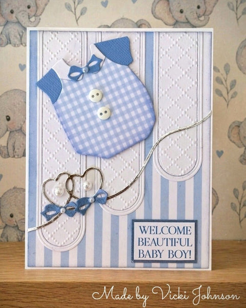 Inlovearts Baby Clothes Cutting Dies