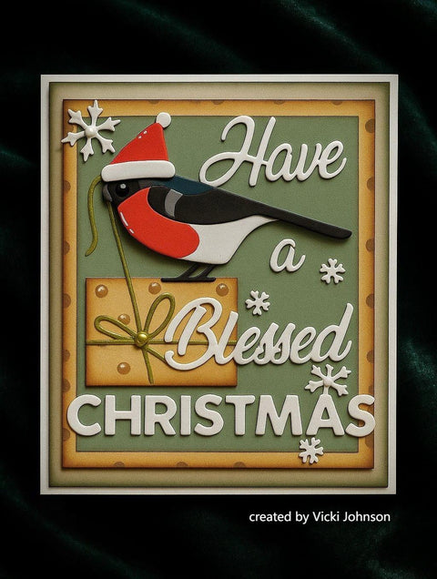 Inlovearts Bird Sending Gift Cutting Dies