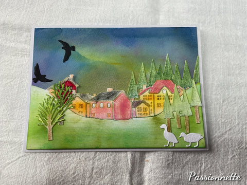 Inlovearts Country and Forest Border Cutting Dies