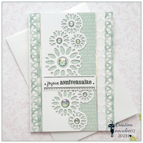 Inlovearts Sunflower Border Cutting Dies