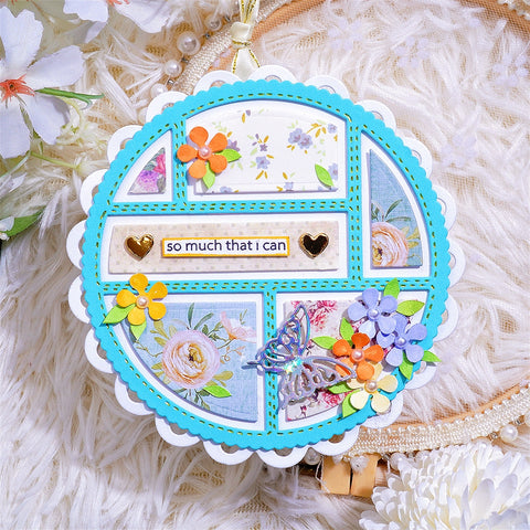Splicing Round Background Board Cutting Dies