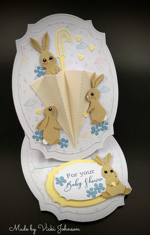 Inlovearts Bunny and Carrots Cutting Dies