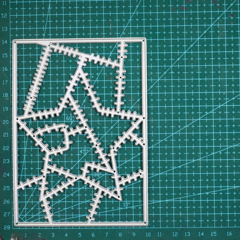 Mended Star Background Board Cutting Dies