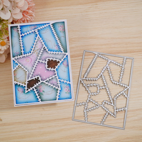 Mended Star Background Board Cutting Dies