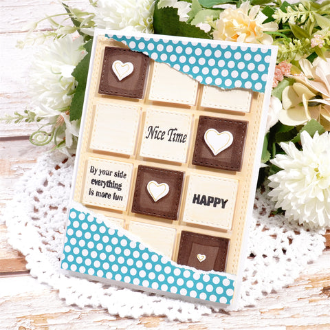 Small Square Background Board Cutting Dies