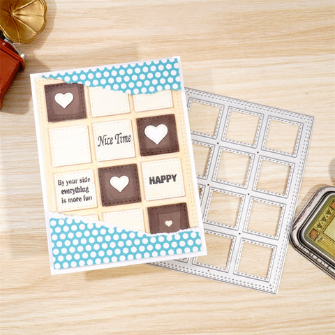 Small Square Background Board Cutting Dies