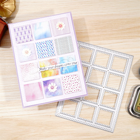 Small Square Background Board Cutting Dies