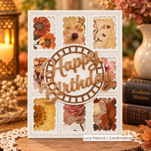 Stackable Spiral Pattern Circle Nesting Frame Dies
