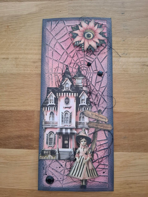 Inlovearts Spider Web Emboss Folder