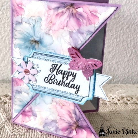 24PCS 6" Silk Flowers Scrapbook & Cardstock Paper
