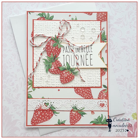 24PCS 6" Cherries the Cuffest Scrapbook & Cardstock Paper