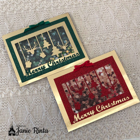 Inloveartshop Merry Christmas Frame Cutting Dies