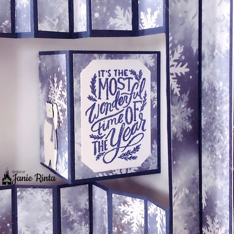 Inlovearts Christmas Wish Word Decors Clear Stamps