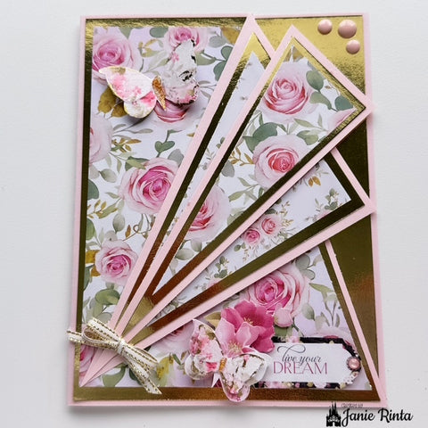 Inlovearts 12PCS 6" Summer Bloom Scrapbook & Cardstock Paper