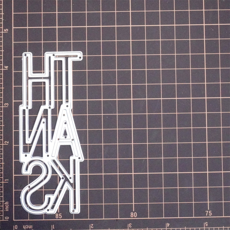 Inlovearts "THANKS" Word Cutting Dies