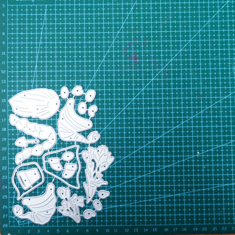 Inlovearts Gardening Gnomes Cutting Dies