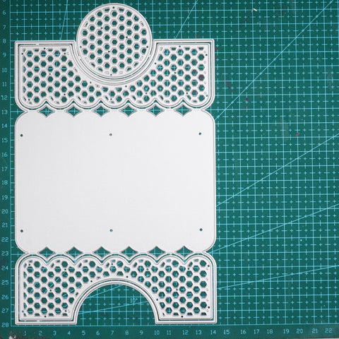 Inlovearts Honeycomb Foldable Card Cutting Dies