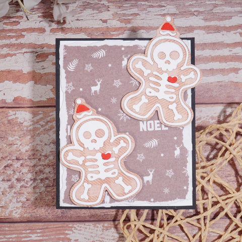 Inlovearts Small Skeleton Cutting Dies