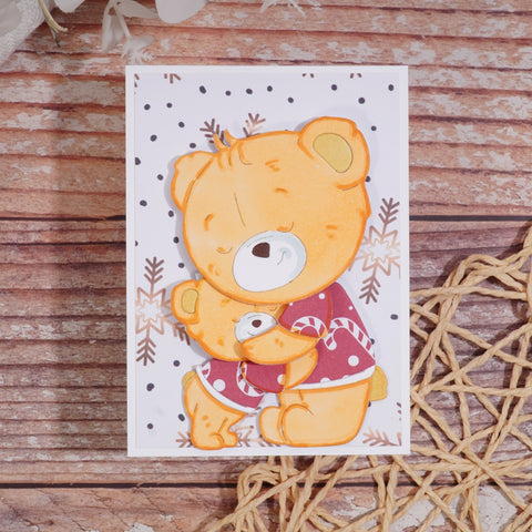 Inlovearts Two Bears Cutting Dies