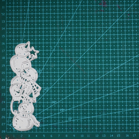Inlovearts Snowman Hanging Star Cutting Dies