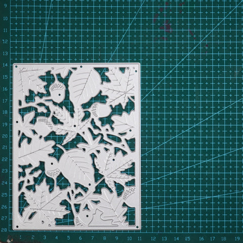 Inlovearts Leaves Background Board Cutting Dies