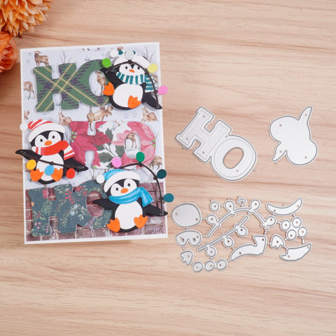 Inlovearts HO Penguin Cutting Dies