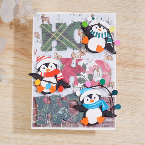 Inlovearts HO Penguin Cutting Dies