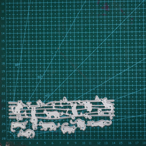 Inlovearts Cats and Staff Cutting Dies