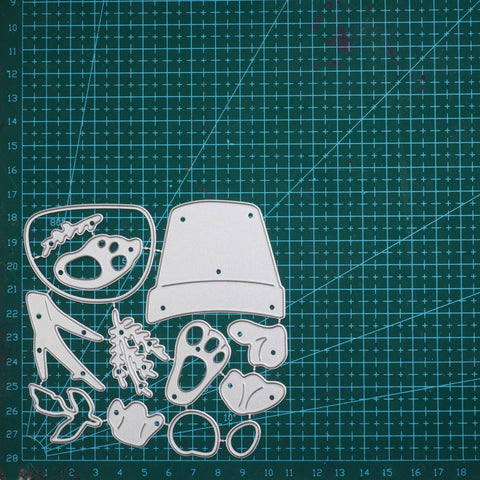 Inlovearts Rabbit in Flowerpot Cutting Dies