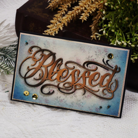 Inlovearts Blessed Word Cutting Dies