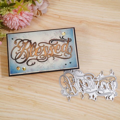 Inlovearts Blessed Word Cutting Dies