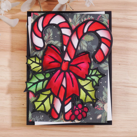 Inlovearts Christmas Cane Cutting Dies