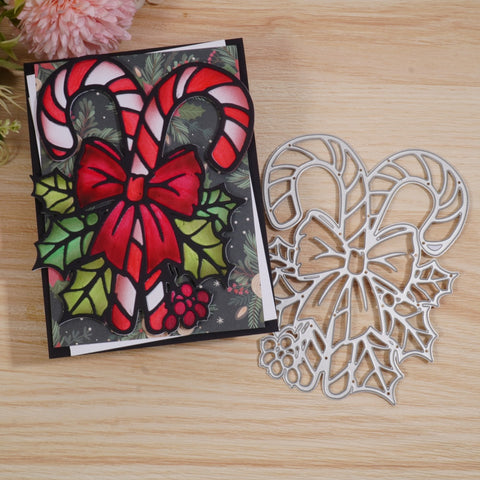 Inlovearts Christmas Cane Cutting Dies