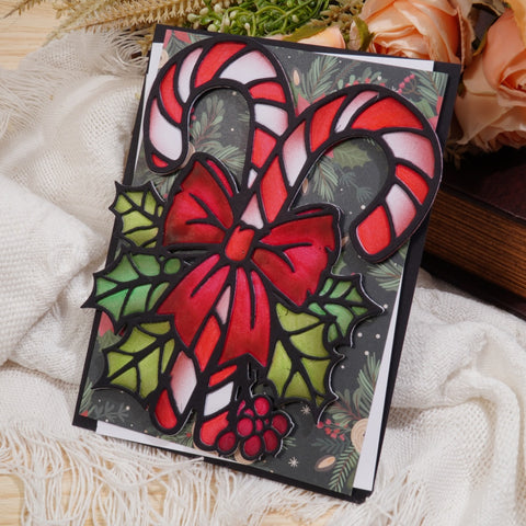 Inlovearts Christmas Cane Cutting Dies