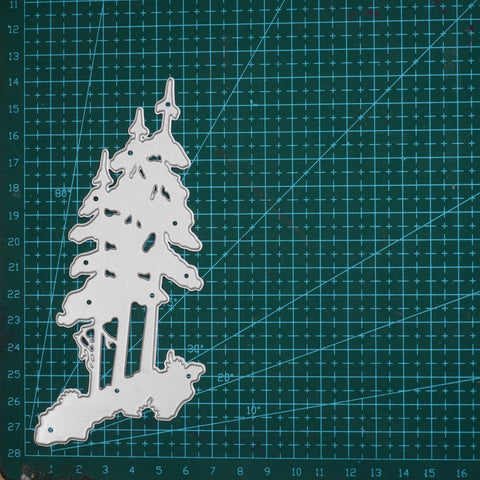 Inlovearts Tree in the Dark Cutting Dies