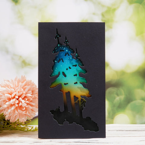 Inlovearts Tree in the Dark Cutting Dies